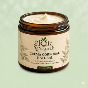 Crema de manteca de Karité & Aceites Naturales
