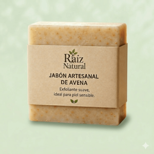 Jabón Artesanal de Avena